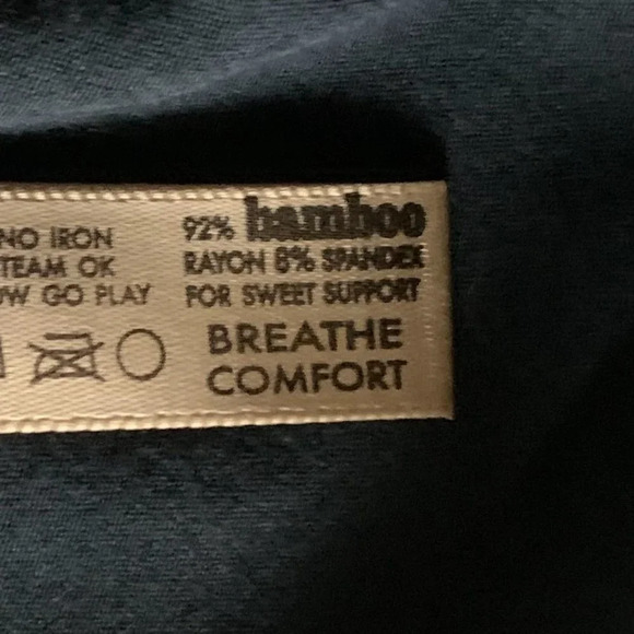 Angelrox‎ Women's Round Neck Bamboo 3/4 Sleeve Stretch Midi Dress One Size - Picture 9 of 12